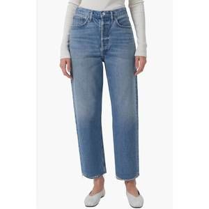 Agolde Light Blue Straight Leg Jeans